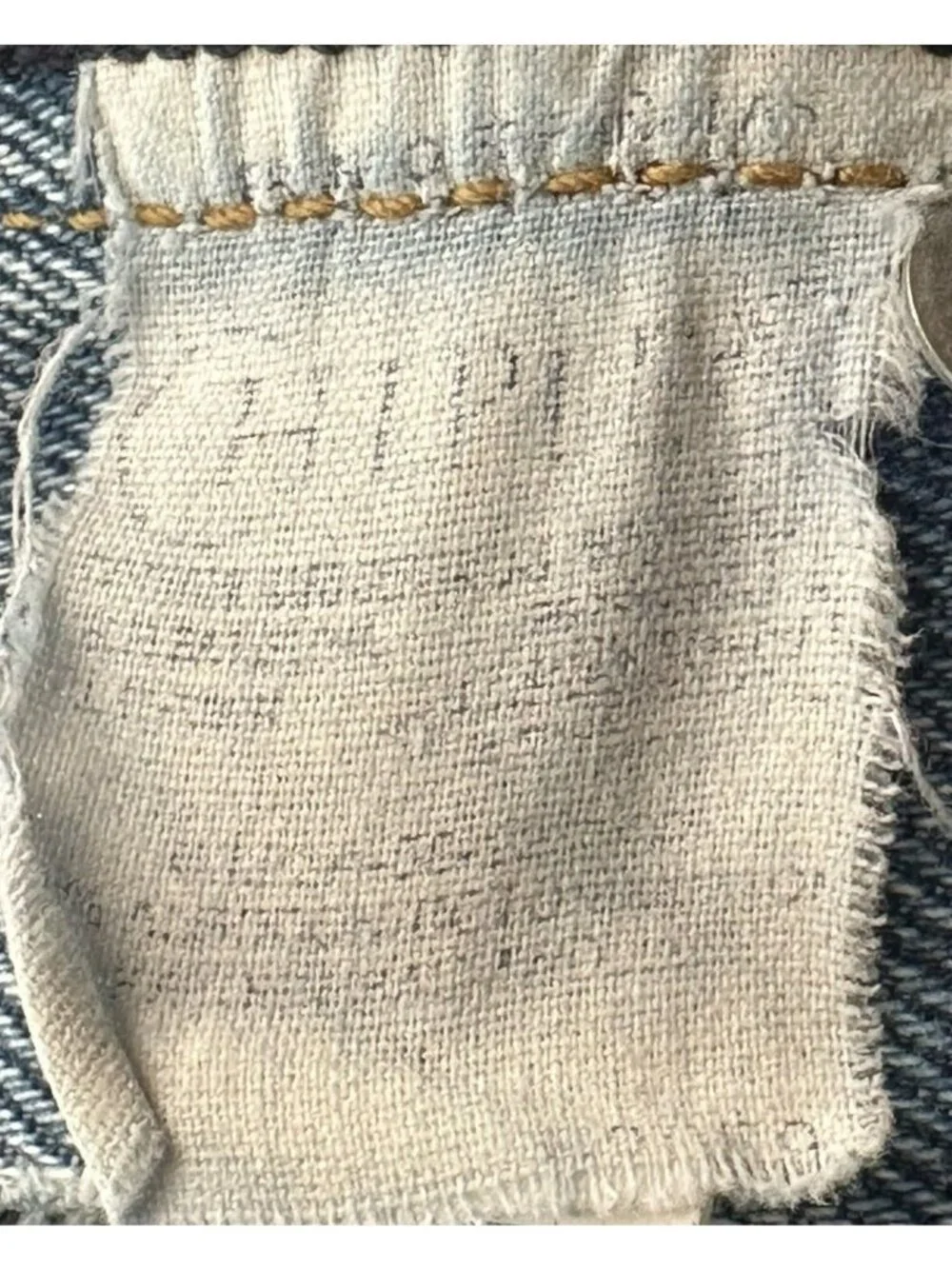Chipie Vintage Jeans Womens 31 (28x26) Baggy Mid Rise Light Wash 90s Embroidered